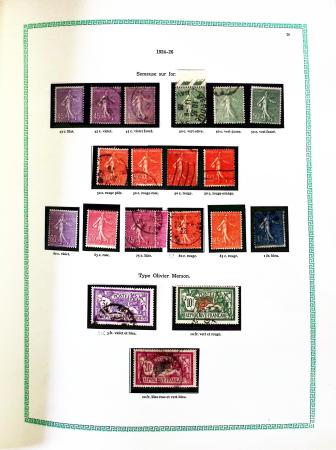1940-2023, Collection/lot de France neuf pour faciale,