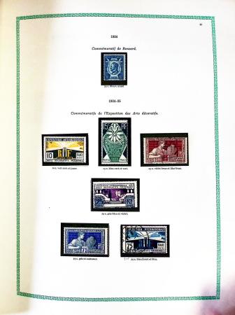 1940-2023, Collection/lot de France neuf pour faciale,