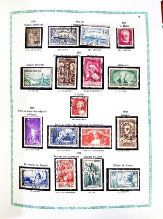 1940-2023, Collection/lot de France neuf pour faciale,