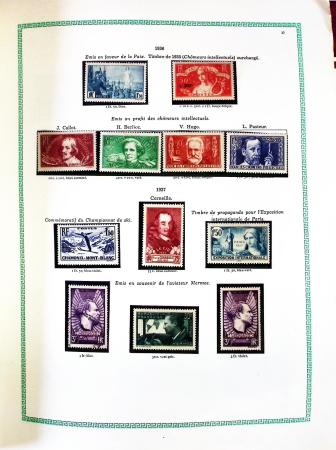 1940-2023, Collection/lot de France neuf pour faciale,
