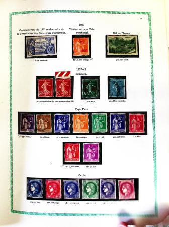 1940-2023, Collection/lot de France neuf pour faciale,