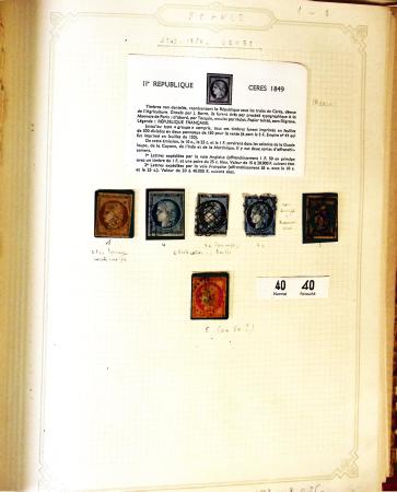 1849-1960, Collection du monde avec France entre 1849/1960