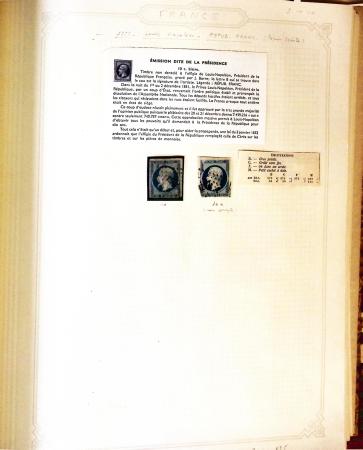 1849-1960, Collection du monde avec France entre 1849/1960