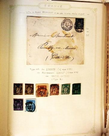 1849-1960, Collection du monde avec France entre 1849/1960
