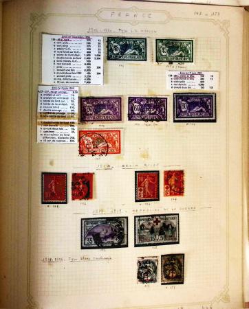 1849-1960, Collection du monde avec France entre 1849/1960