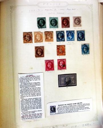 1849-1960, Collection du monde avec France entre 1849/1960