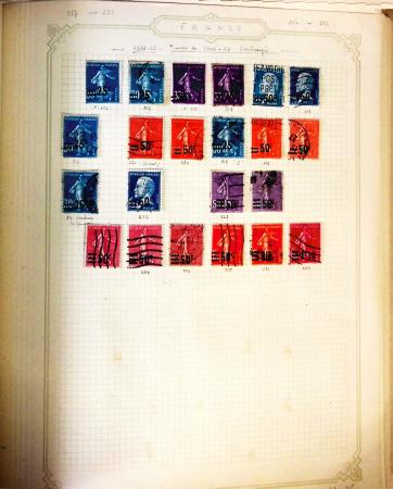 1849-1960, Collection du monde avec France entre 1849/1960