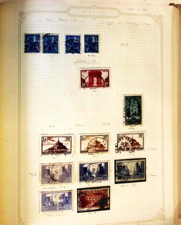 1849-1960, Collection du monde avec France entre 1849/1960