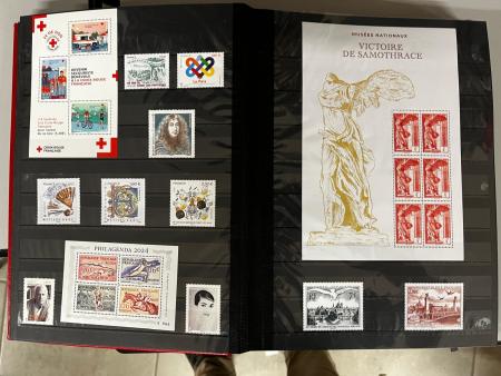1940-2023, Très belle collection de timbres neufs de