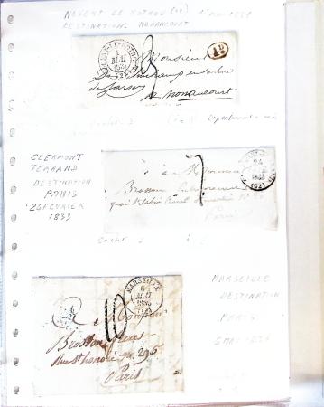 1790-2011, Lot de France avec une partie lettres et