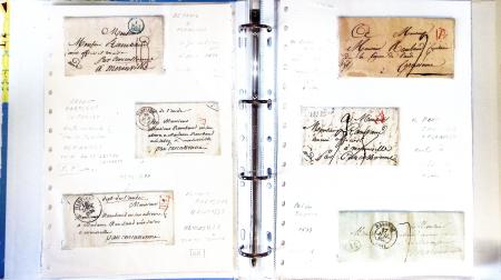 1790-2011, Lot de France avec une partie lettres et