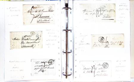 1790-2011, Lot de France avec une partie lettres et