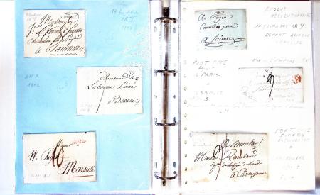1790-2011, Lot de France avec une partie lettres et