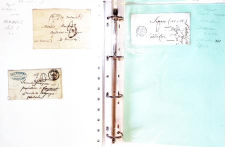 1790-2011, Lot de France avec une partie lettres et