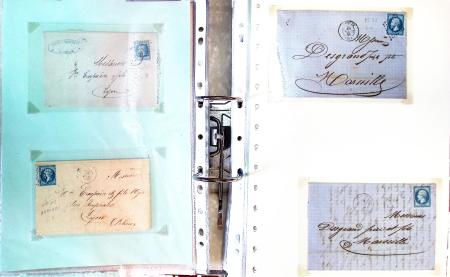 1790-2011, Lot de France avec une partie lettres et