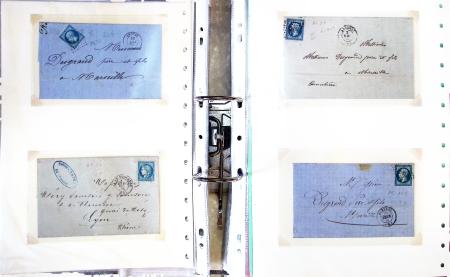 1790-2011, Lot de France avec une partie lettres et