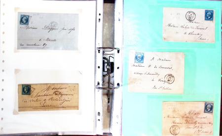 1790-2011, Lot de France avec une partie lettres et