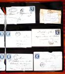 1790-2011, Lot de France avec une partie lettres et