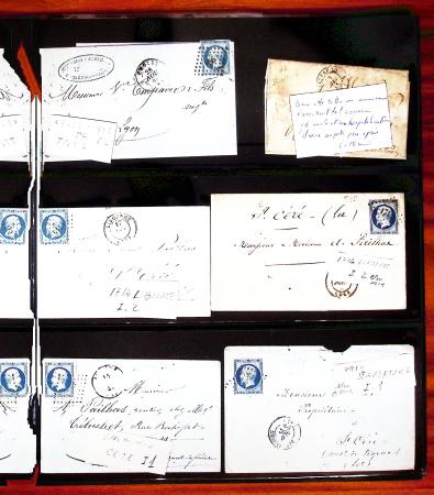 1790-2011, Lot de France avec une partie lettres et