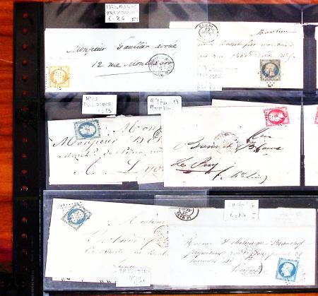 1790-2011, Lot de France avec une partie lettres et
