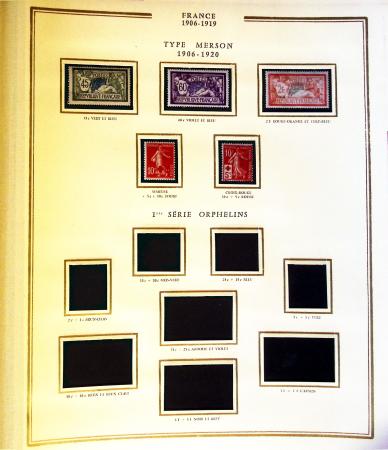 1900-1999, Collection de France dont 16 albums Présidence