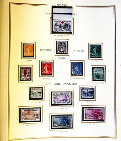 1900-1999, Collection de France dont 16 albums Présidence