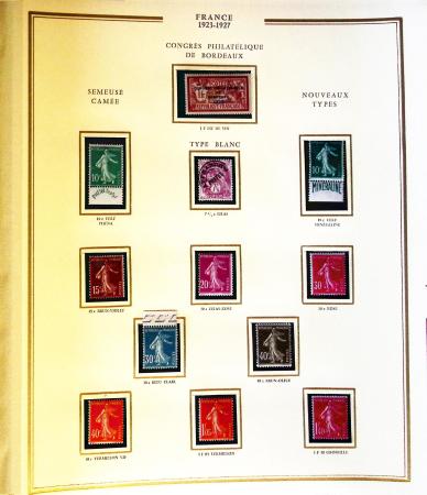 1900-1999, Collection de France dont 16 albums Présidence