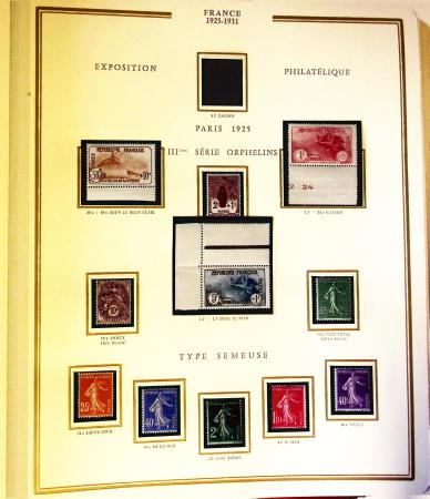 1900-1999, Collection de France dont 16 albums Présidence