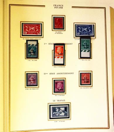 1900-1999, Collection de France dont 16 albums Présidence