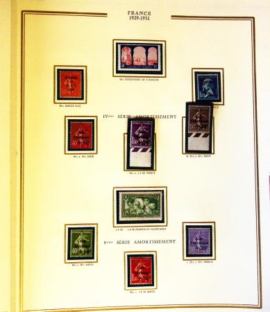 1900-1999, Collection de France dont 16 albums Présidence