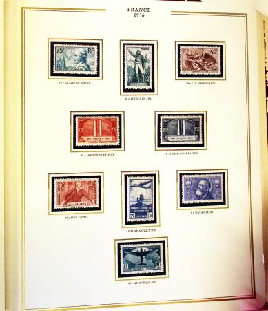 1900-1999, Collection de France dont 16 albums Présidence