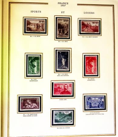 1900-1999, Collection de France dont 16 albums Présidence