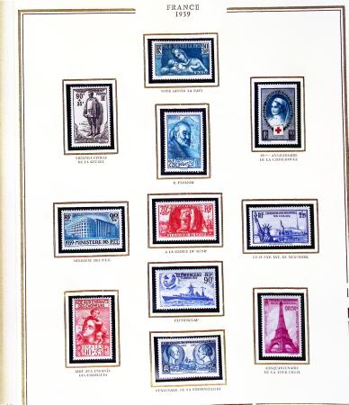 1900-1999, Collection de France dont 16 albums Présidence