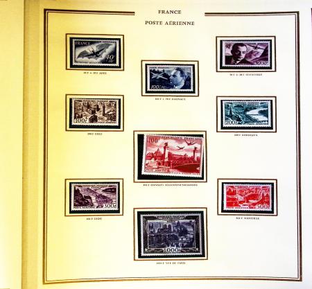 1900-1999, Collection de France dont 16 albums Présidence