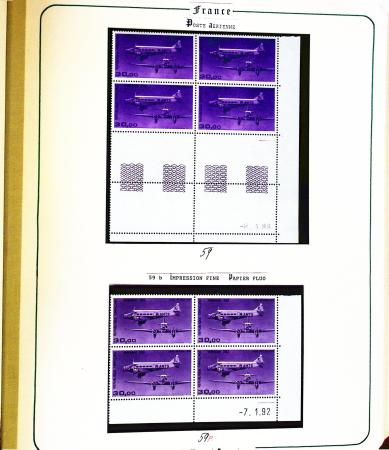 1900-1999, Collection de France dont 16 albums Présidence