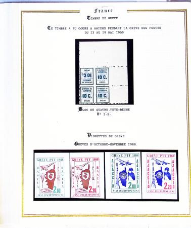 1900-1999, Collection de France dont 16 albums Présidence