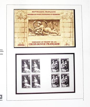 1900-1999, Collection de France dont 16 albums Présidence
