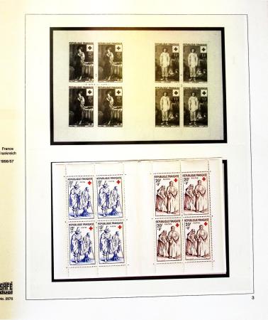 1900-1999, Collection de France dont 16 albums Présidence