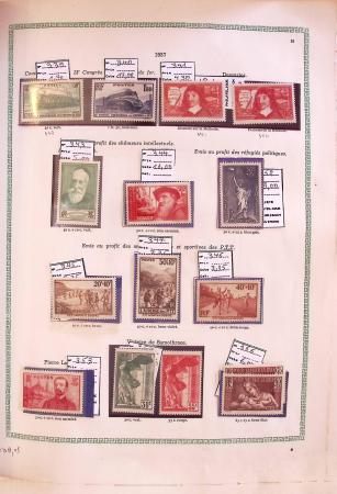 1849-1998, Collection débutant par des oblitérés puis