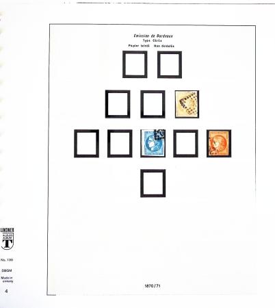 1843-2003, Collection de France entre 1849 à 2000 neuf