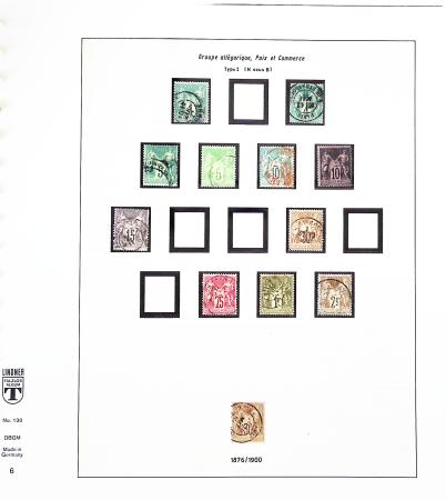 1843-2003, Collection de France entre 1849 à 2000 neuf