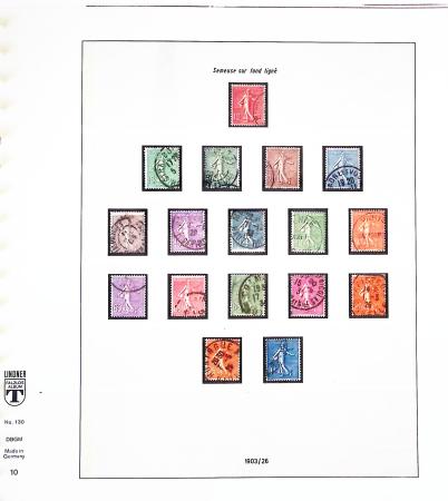 1843-2003, Collection de France entre 1849 à 2000 neuf
