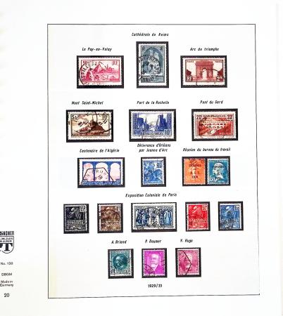 1843-2003, Collection de France entre 1849 à 2000 neuf
