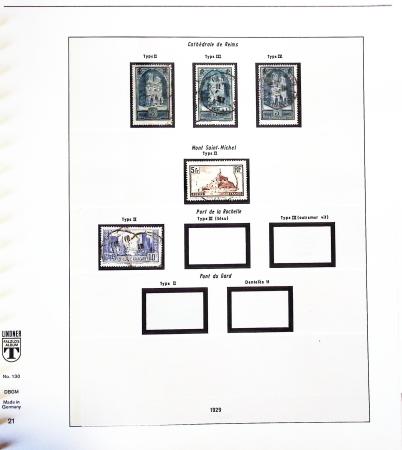 1843-2003, Collection de France entre 1849 à 2000 neuf