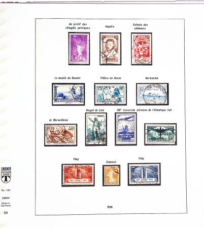 1843-2003, Collection de France entre 1849 à 2000 neuf