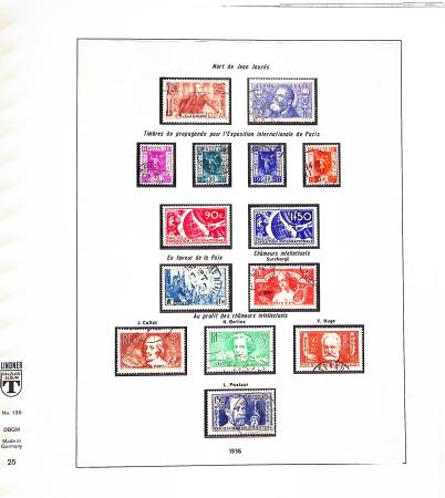 1843-2003, Collection de France entre 1849 à 2000 neuf