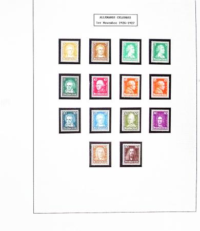 1872-1950, Extensive collection of Germany in ten stockbooks
