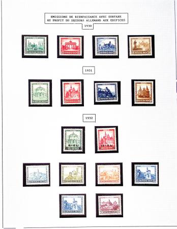 1872-1950, Extensive collection of Germany in ten stockbooks