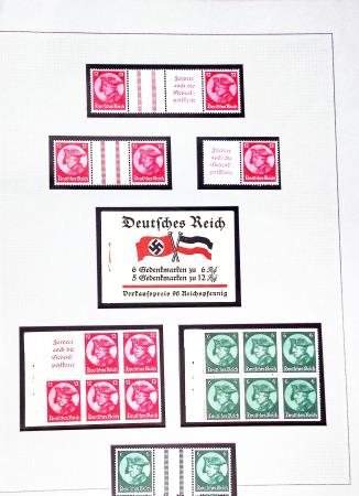 1872-1950, Extensive collection of Germany in ten stockbooks