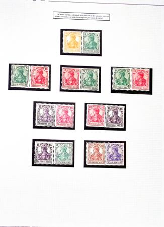 1872-1950, Extensive collection of Germany in ten stockbooks
